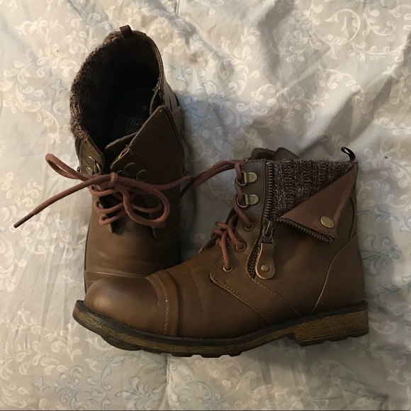 faded glory suede boots